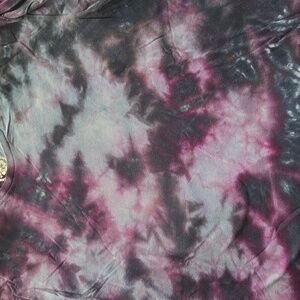Xl Tie-Dye T-Shirt in Black and Purple